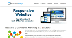 Desktop Screenshot of barewebdesign.com